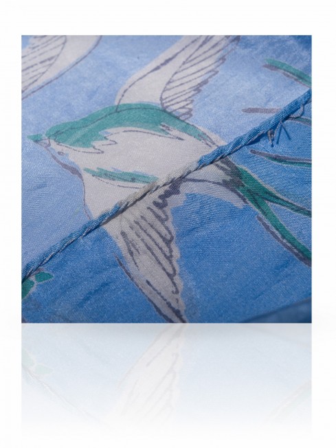Шарф Женский SP-DOVE/BLUE